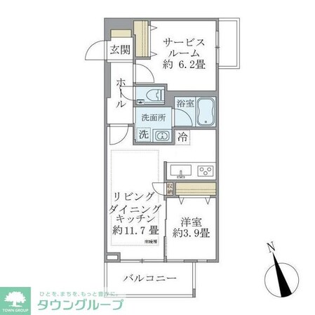 カールスルーエ吉祥寺の物件間取画像